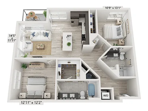 Floor plan B20C