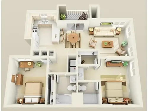 Floor plan A2CL