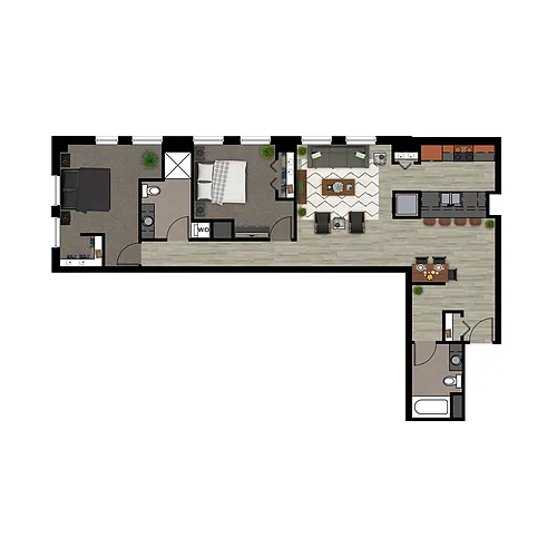 Floor plan B4