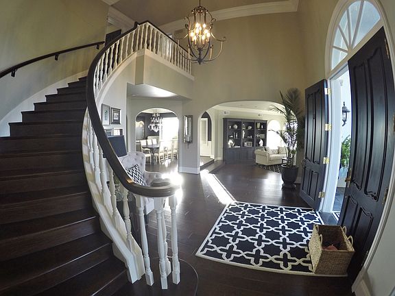 Stairs to master/office/gym