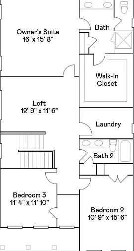 2nd floor Plan