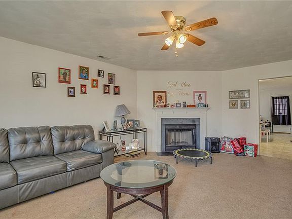 Fireplace with Mantel 