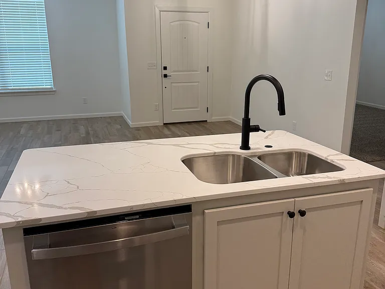 Island with Dishwasher