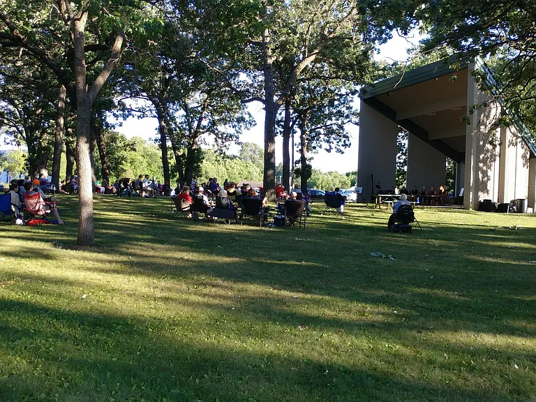 Every Sunday in summertime music in the park just across the street from you. Orchestras to classic rock.