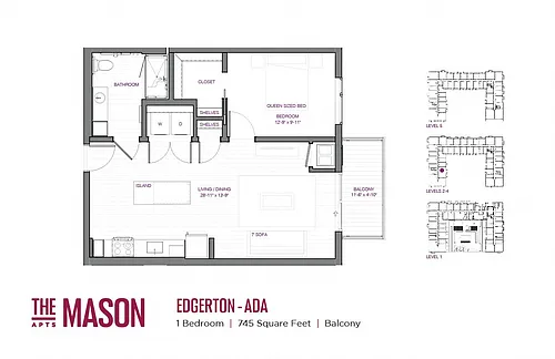 Floor plan Edgerton - ACC