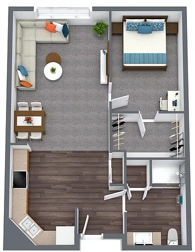 Floor plan Marshall