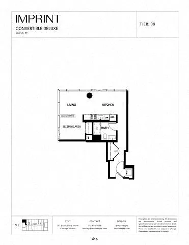 Floor plan Convertible Deluxe V