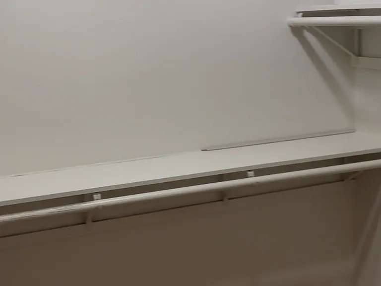 Walk-in closet.
