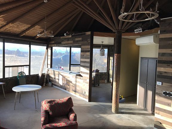 Looking into kitchen before trim was complete