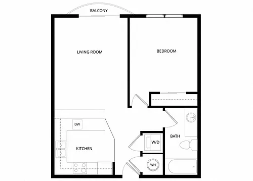 Floor plan Limestone Furnished