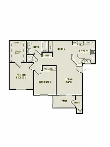 Floor plan The Oxford