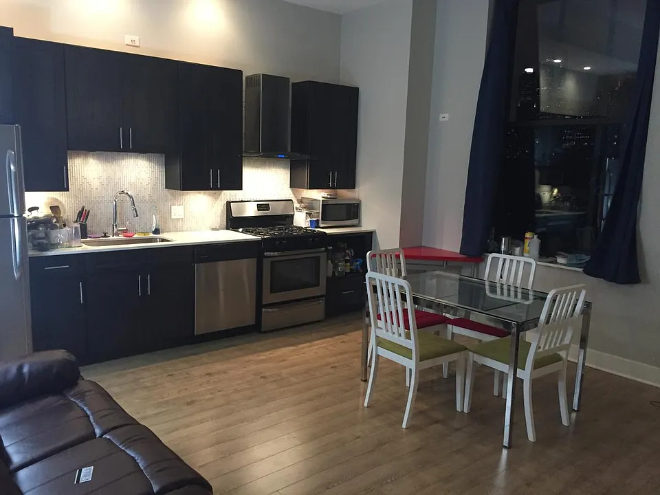 Kitchen + Living Room