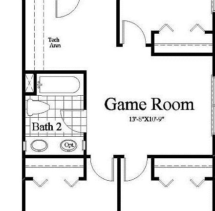 Rockford - Floor Plan, Second Floor
