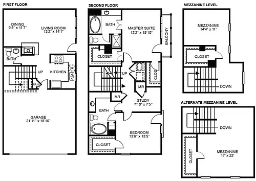 Floor plan 3X25 C1
