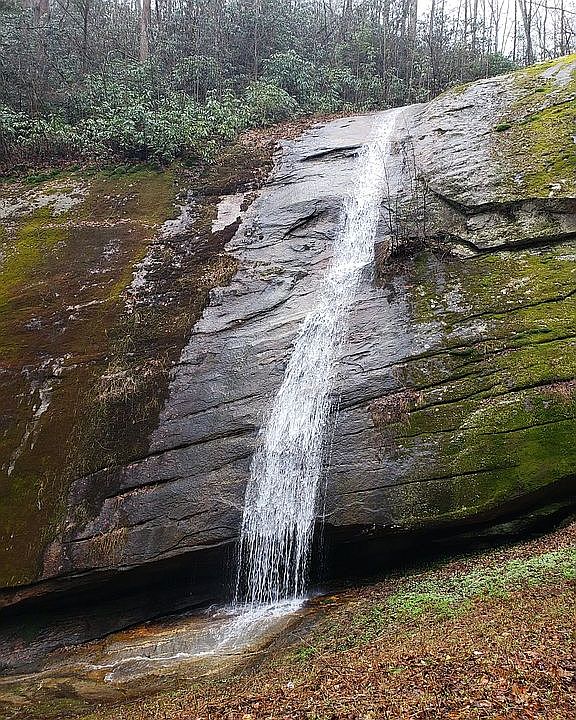 Waterfall in common area
