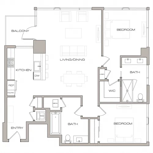 Floor plan B3