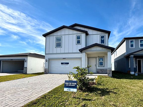 The Redwood floorplan at 14318 SW New Dawn Rd.