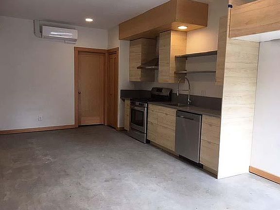 Kitchen and living room