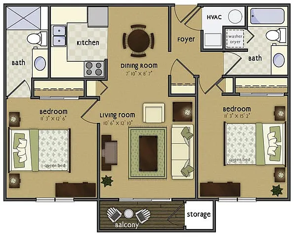 Floor plan Maple