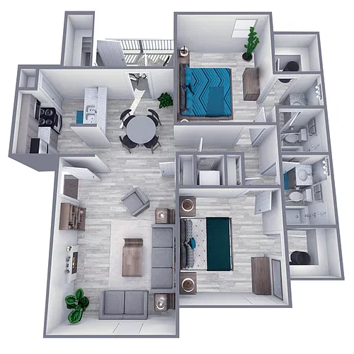 Floor plan B1 Silver