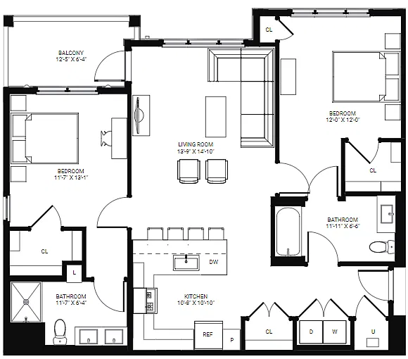Floor plan B2