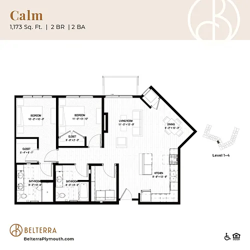 Floor plan Calm