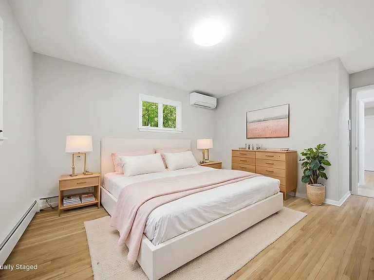 Primary bedroom with over-sized closet