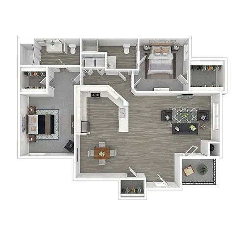 Floor plan 2X2