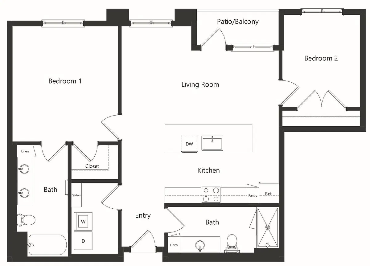 Floor plan A8