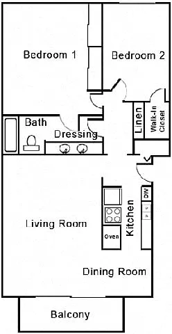 Floor plan Plan G