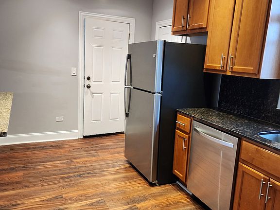 Kitchen and back door