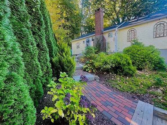 Granite & Brick entry path