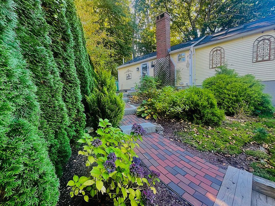 Granite & Brick entry path