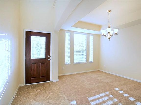 Front foyer, tiles on front entrance,
