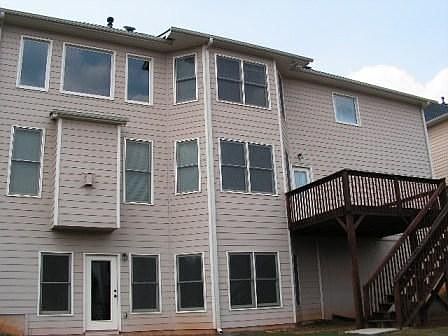 Rear View w/ Basement Level shown