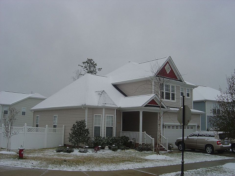 It rarely snows here!