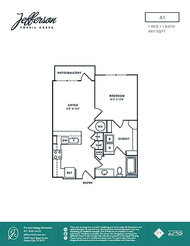 Floor plan A1- Attainable