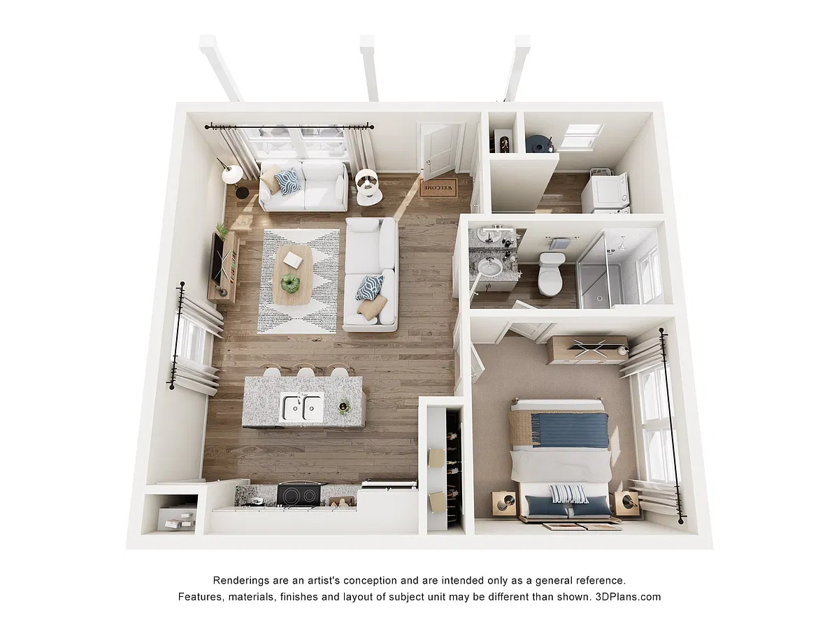 Floor plan A3 - Morningside Cottage