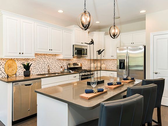 New construction luxury townhomes by W.B. Homes