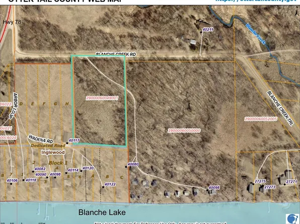 Blanche Creek Rd, Battle Lake, MN 56515