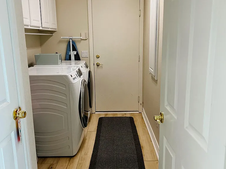 Laundry room and Garage entrance