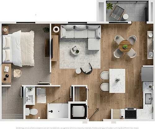 Floor plan A1