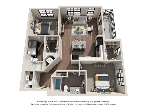 Floor plan B3