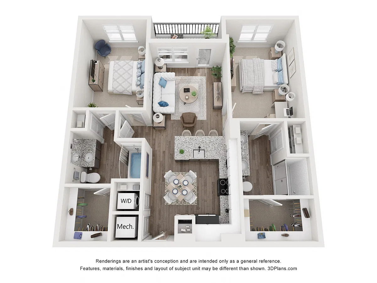 Floor plan B1