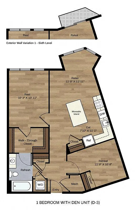 Floor plan D-3