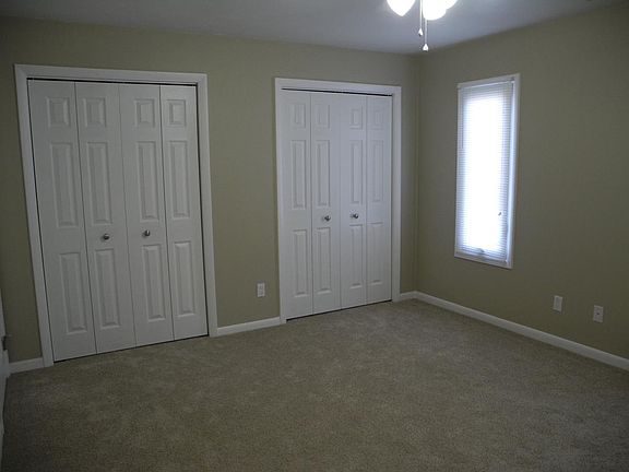 Master bedroom with 2 closets
Carpet replaced with LVP flooring. Walls painted light creamy color for more light.