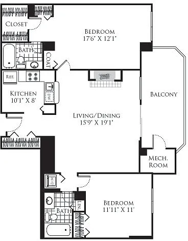 Floor plan Montclarion