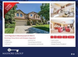 1273 Vignola Ct, Brentwood, CA 94513