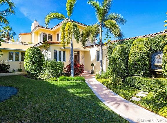 Mid-Beach Pool Home on Coveted La Gorce Country Club Golf Course