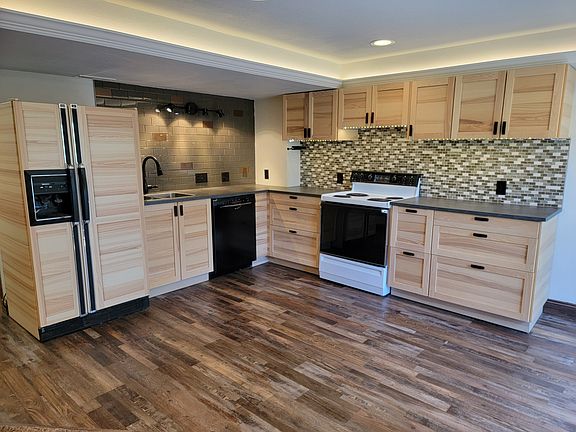 Kitchen with IKEA cabinets